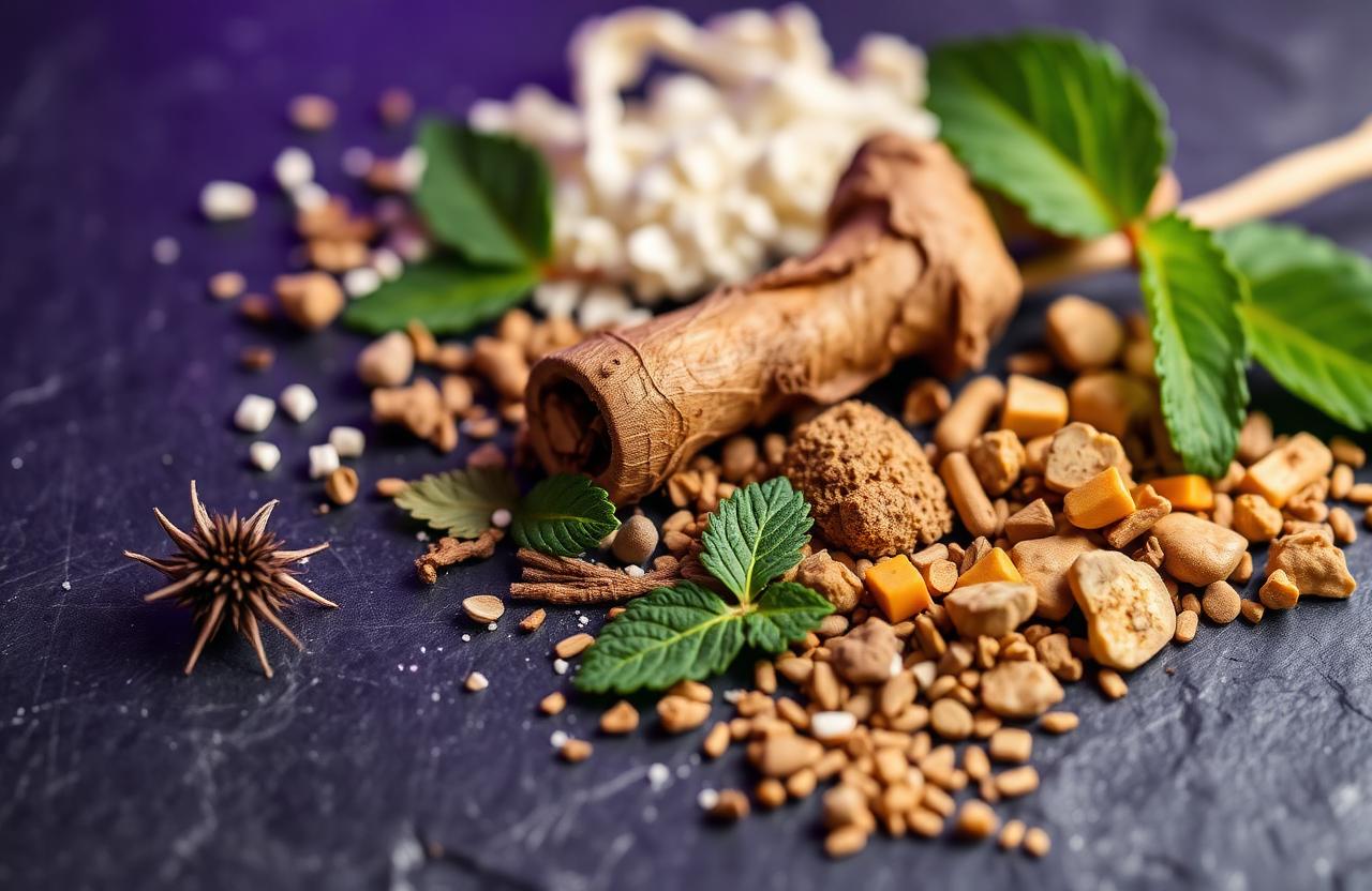 Naturlige ingredienser i Neo Force ME™: tribulus, ginseng, maca og sink